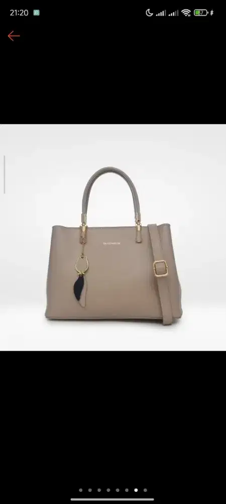 Dijual Tas Elizabeth bekas belum terpakai Bonus Jam alexander Christie