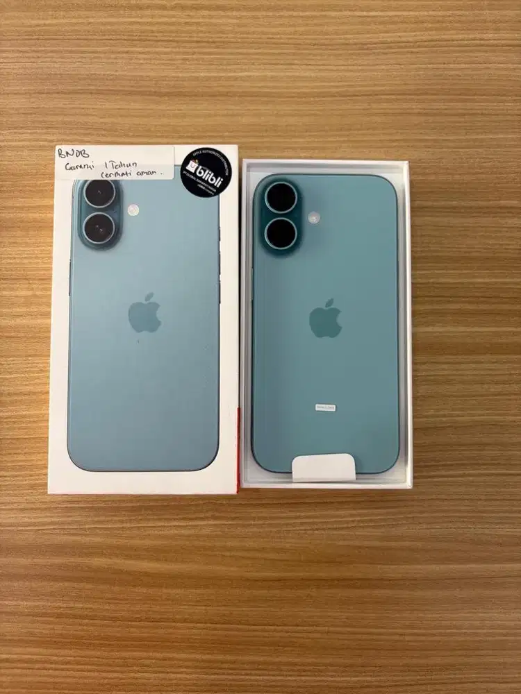 Iphone 16 128GB BNOB(Brand New Open Box) Garansi Resmi 1 Tahun