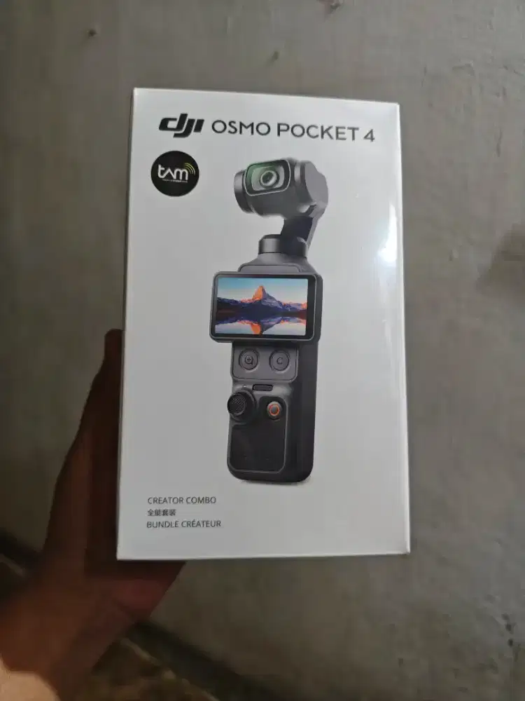 DJI Osmo Pocket 4 - Pocket Camera Creator Combo Garansi Resmi