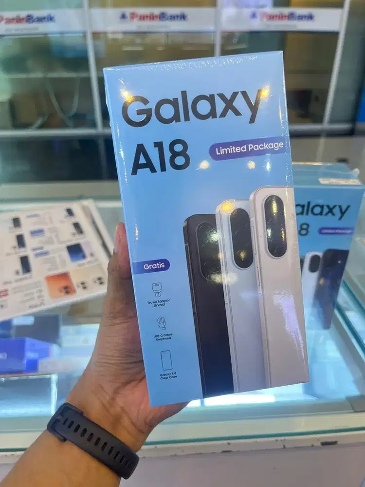 Samsung Galaxy A18 4/128, bisa kredit syarat KTP