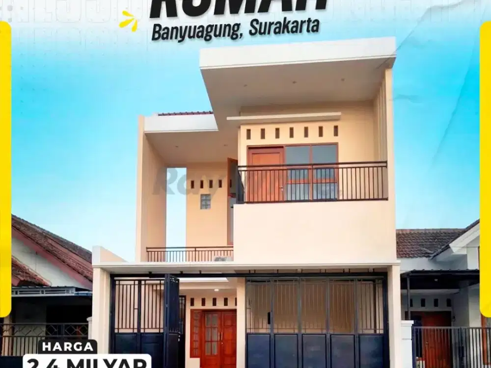 Dijual / Sewa Rumah 3kamar di kadipiro Banjarsari Solo 2,4Milyar