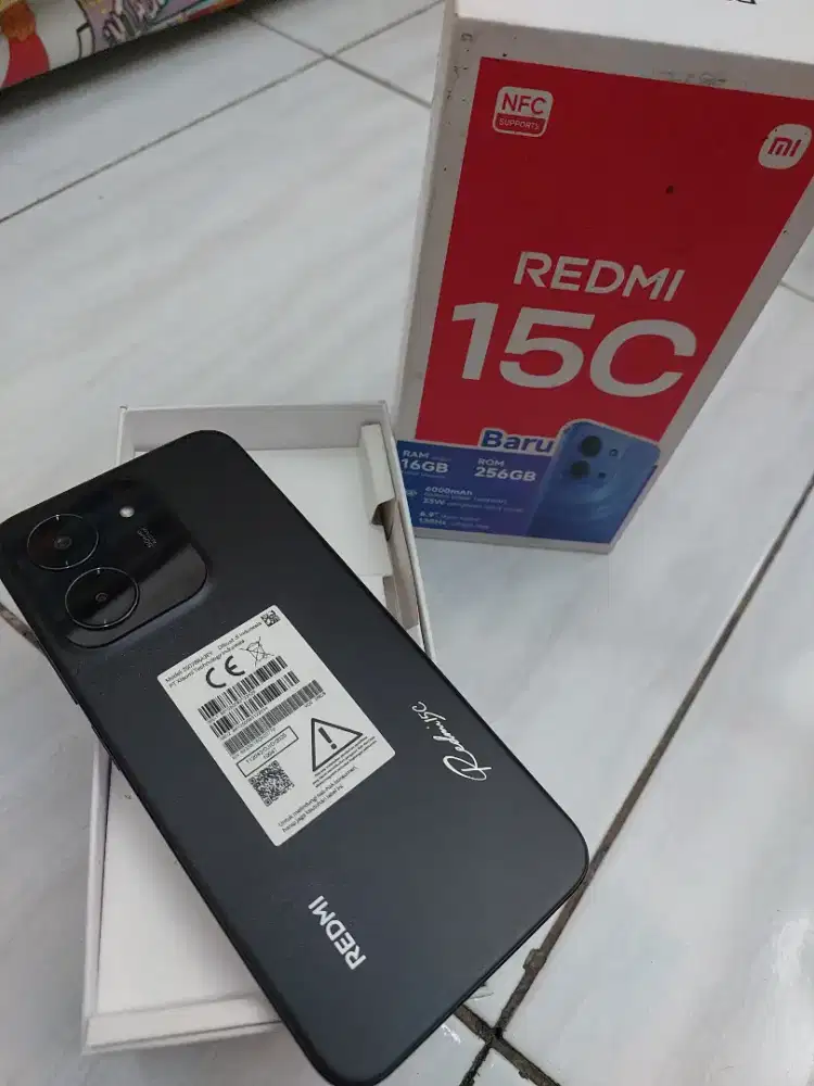 Xiaomi redmi 15C 8/256gb garansi on