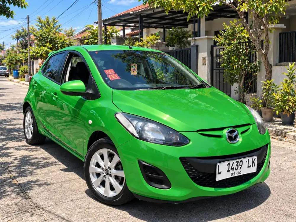 Mazda 2 S 2011 Manual Hijau, Km.25ribu