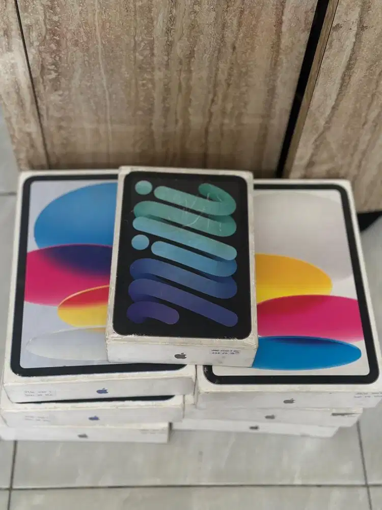 Ipad mini 7 A17 Pro 256 grey BNIB Ibox minus dus kotor