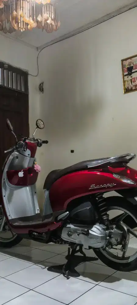 Honda Scoopy fi tahun 2014 pajak on kaleng panjang