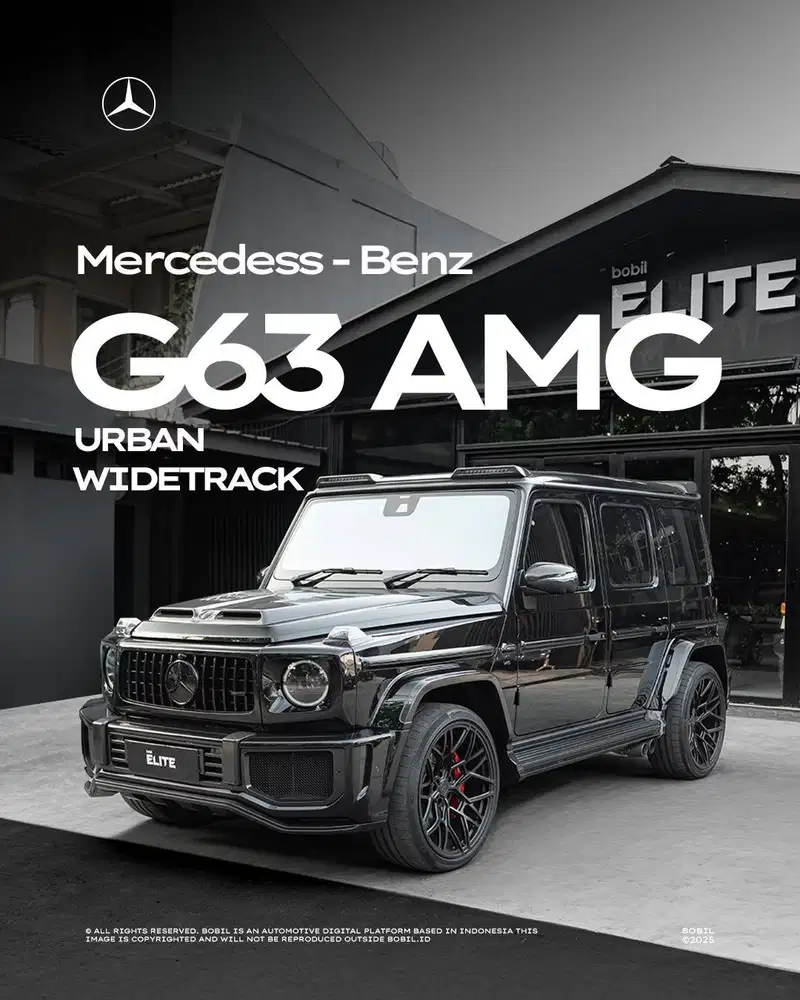 NIK 2022 Mercedes-AMG G63 Urban Widetrack