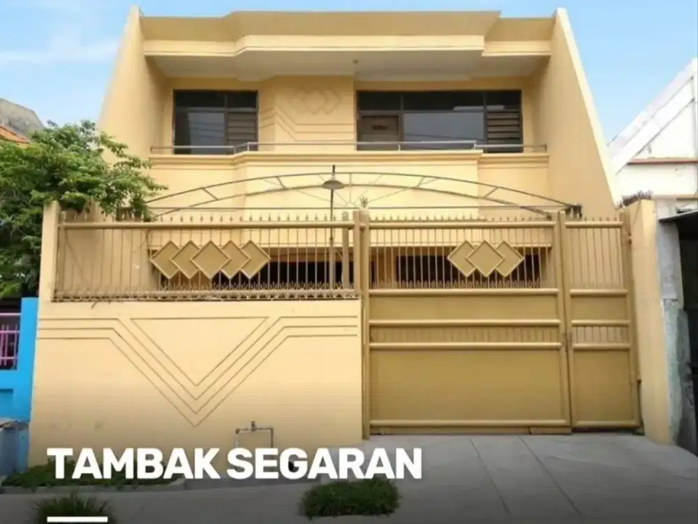 Rumah Tambak Segaran Wetan STRATEGIS SIAP HUNI garasi carport