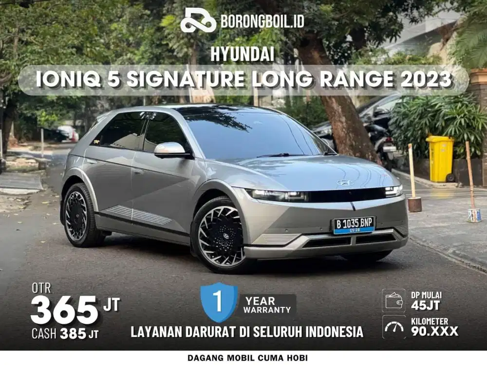 SOH 100% HYUNDAI IONIQ SIGNATURE LONG RANGE 2023 ABU FULLSET ISTIMEWA