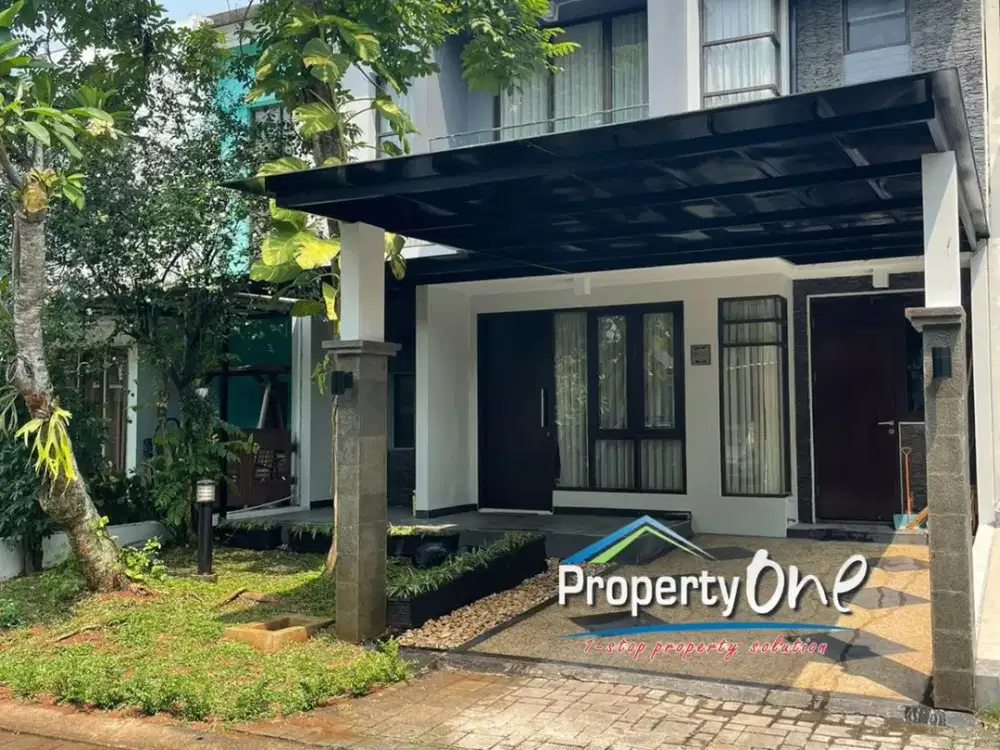 Jual Rumah Premium 2 Lantai di Foresta BSD Cluster Albera, SHM & IMB Lengkap, Kitchen Set Built-in, Dekat AEON Mall & The Breeze