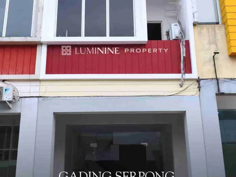 RUKO 2 LT SIAP PAKAI DI RUKO GOLDEN 8, GADING SERPONG - TANGERANG