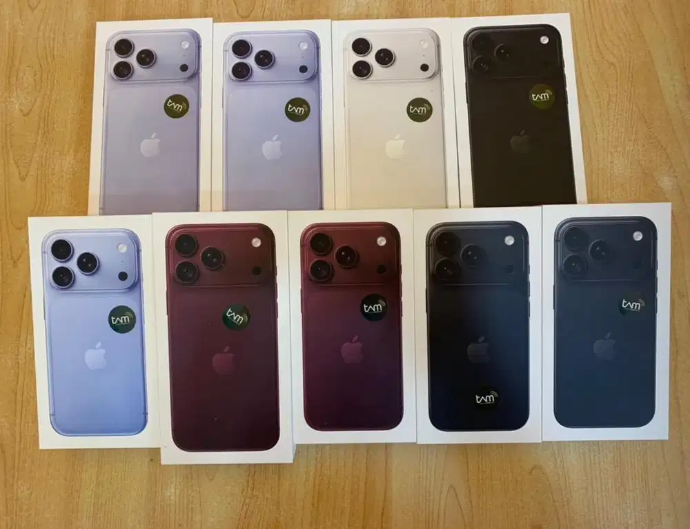 READY STOK IPHONE 18 PRO DAN PROMAX ALL VARIAN INTERNAL GARANSI RESMI