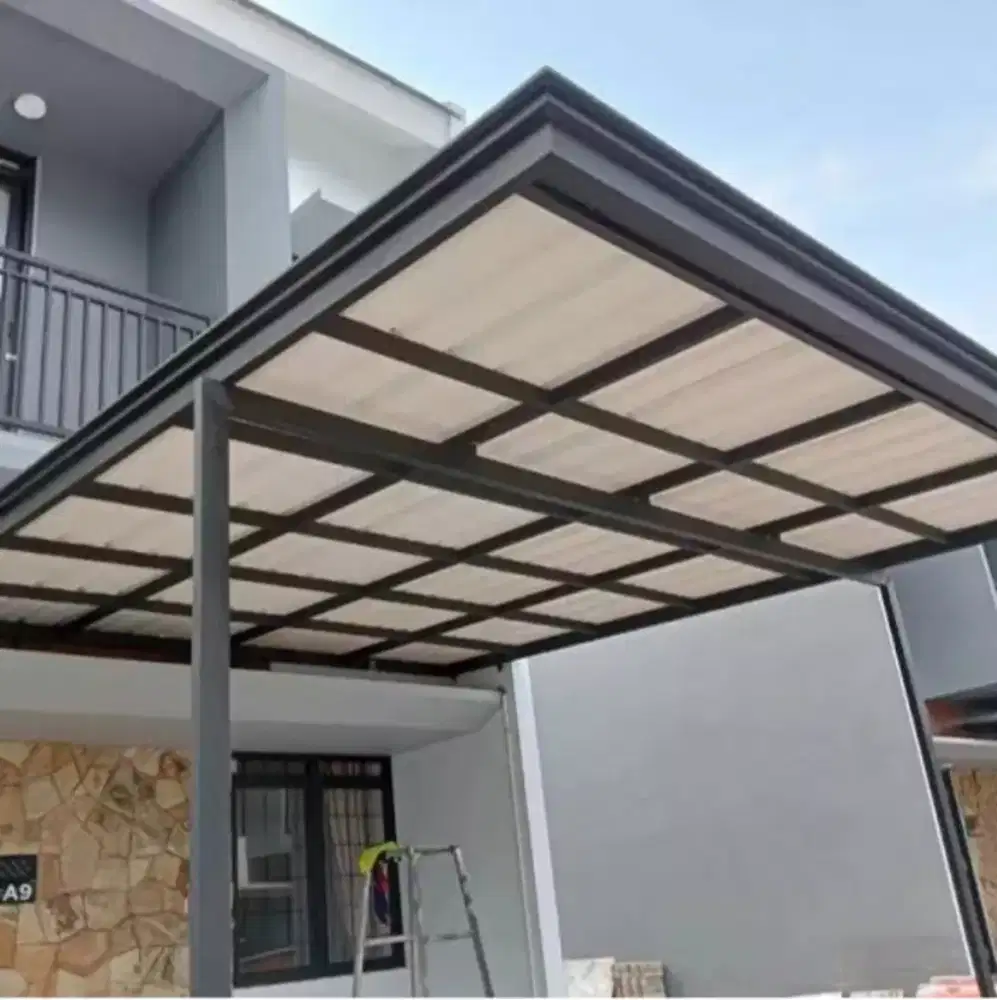 Kanopi besi atap alderon