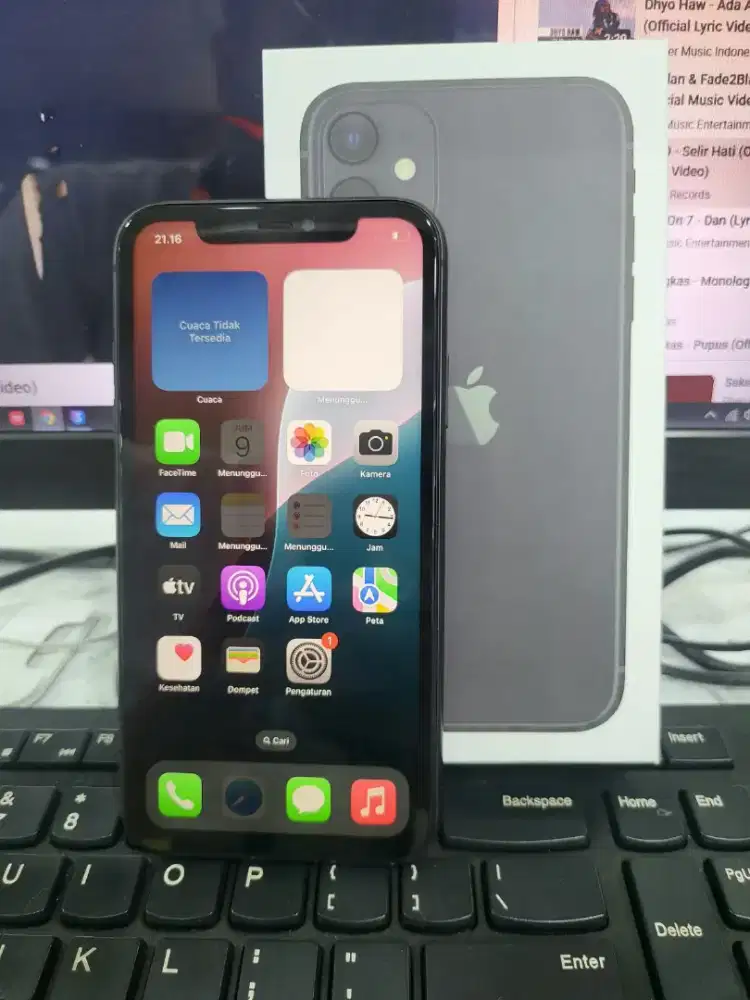 Iphone 11 64gb ibox bekas