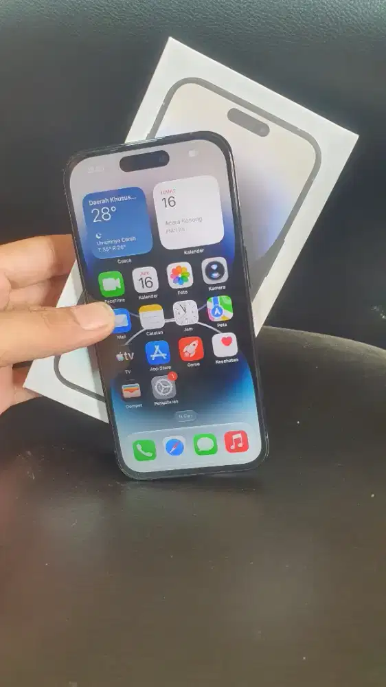 Iphone 14 pro 256gb inter all operator lengkap