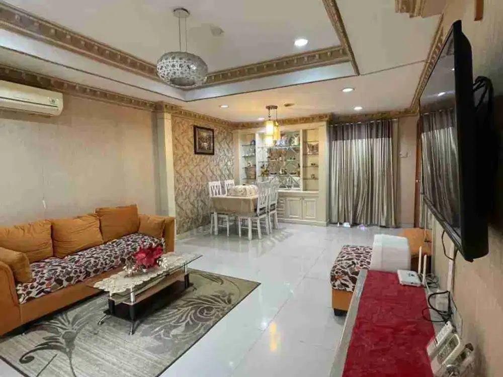 Disewakan 1 tahun apartemen mediternia lagoon