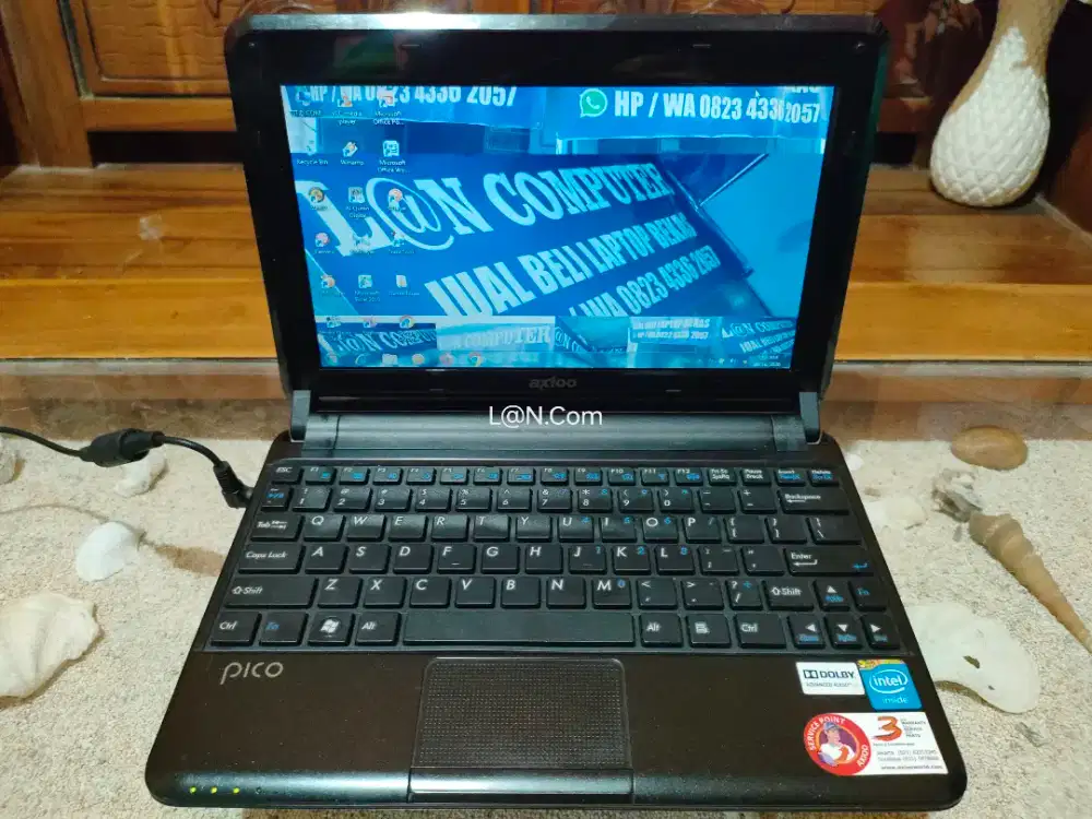 Notebook Axioo 10 inci siap pakai
