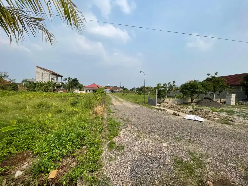Tanah Kavling Dalam Perumahan - SHM 2Jtan/m - Strategis Invest Kost/Hunian - 10 Menit IPB