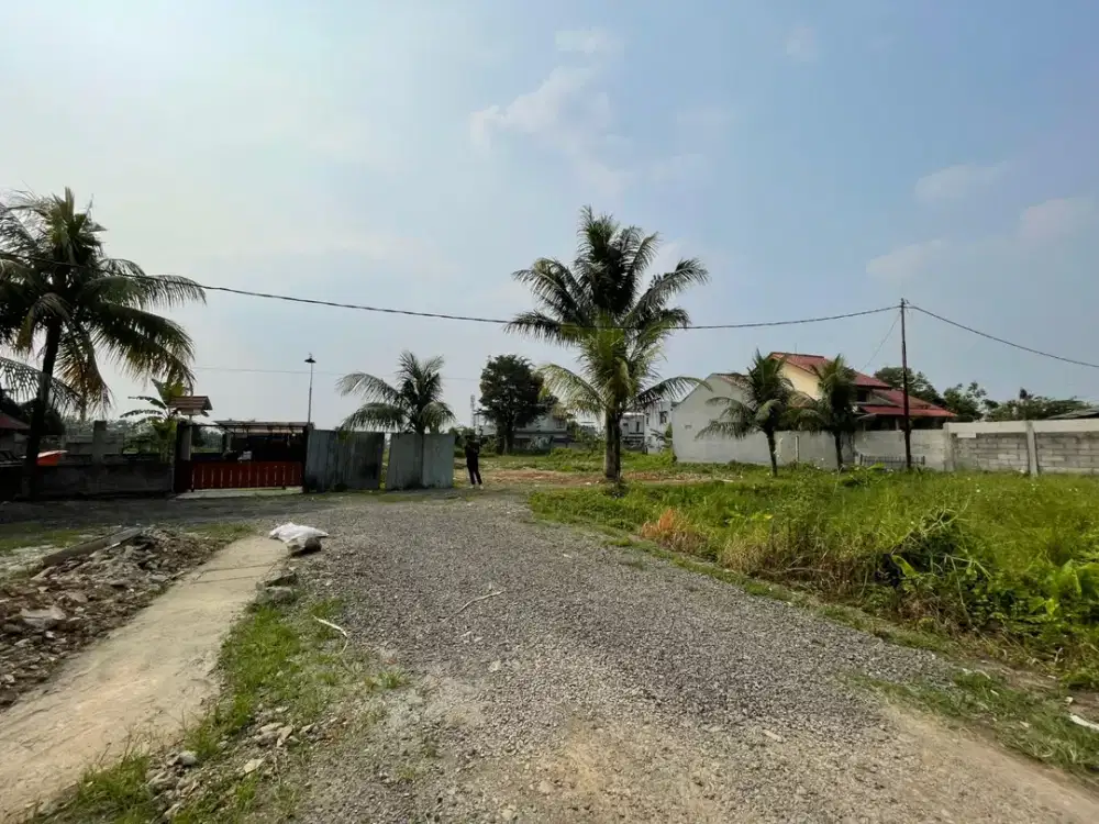 Tanah Kavling Dalam Perumahan Dekat IPB - SHM 2Jtan/m - Strategis Invest Kost/Hunian - 10 Menit BTM Mall