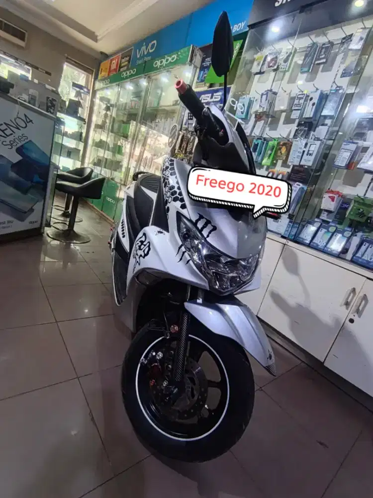 Yamaha Freego 2020 Blue core kondisi lengkap nominus Dijamin terbaik