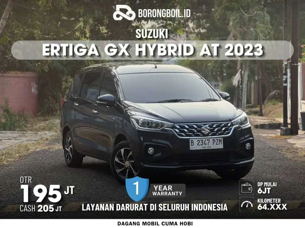 Suzuki Ertiga GX Hybrid AT Hitam