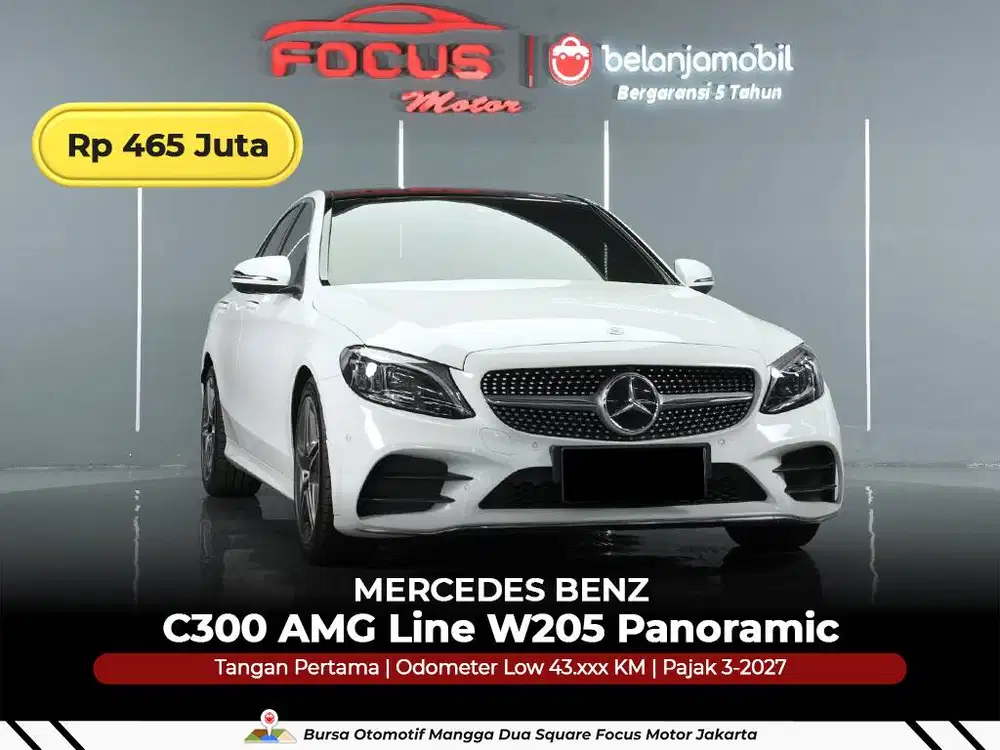[GARANSI 5TH LOW KM] Mercedes Benz Mercy C300 C 300 AMG 2018/2019/2020