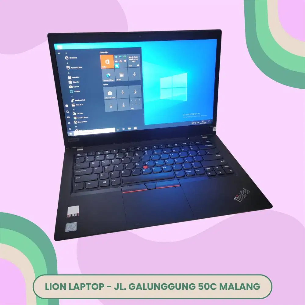 Core i7 gen 8 RAM 8GB SSD 256 Lenovo Thinkpad T490 [17|10]