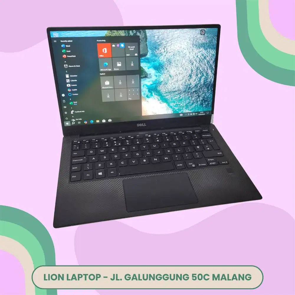 Slim & Ringan Core i7 RAM 8 SSD 256 DELL XPS 13 9360 [17|10]