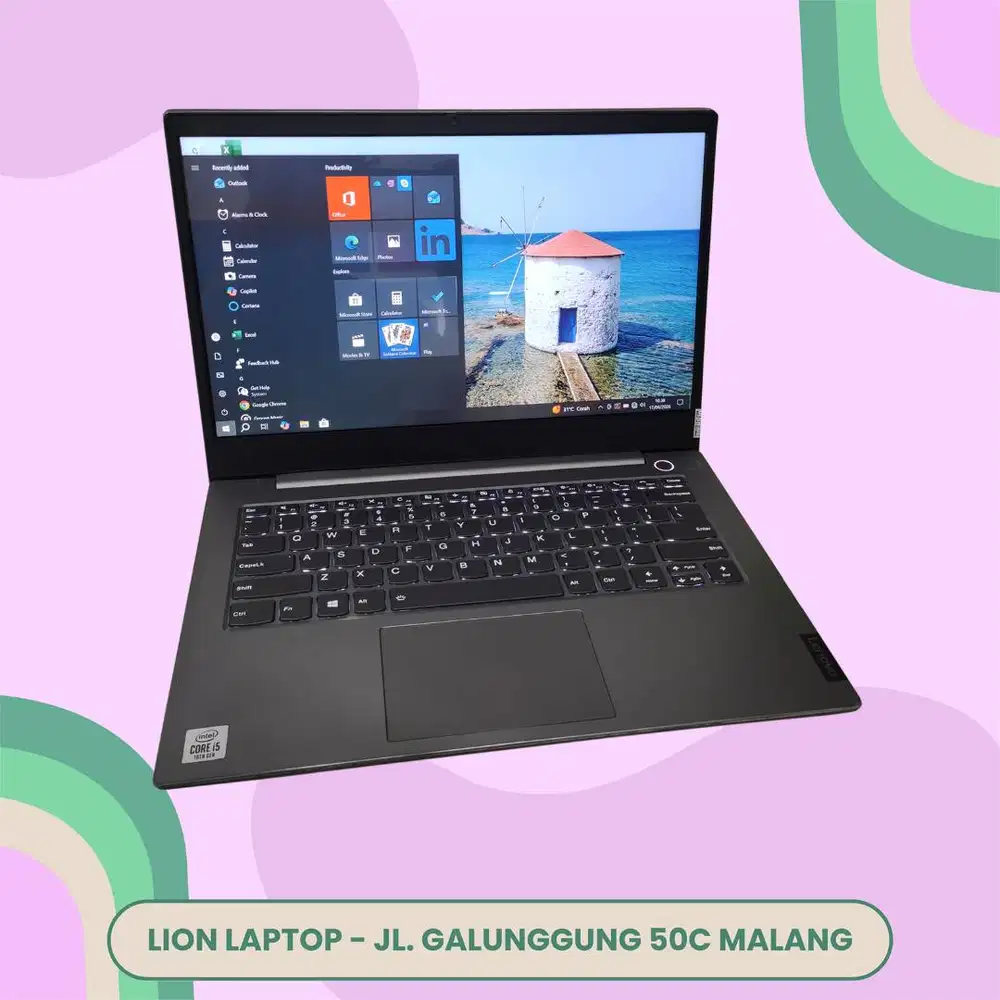 Core i5 Gen 10 SSD 256GB Slim Lenovo Thinkbook 14-IML [17|10]