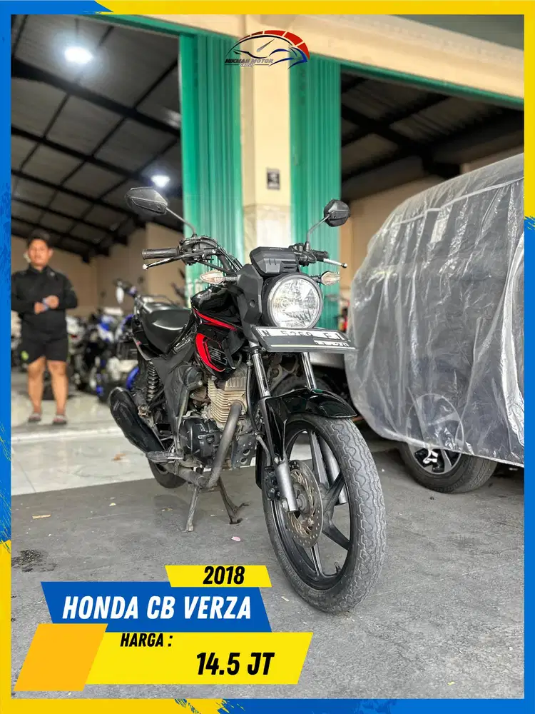 HONDA CB VERZA 2018 SIAP ANGKUT MASZEHH HIKMAH MOTOR KEPUH
