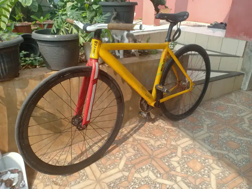 Di jual sepeda fixie united soloist 77
