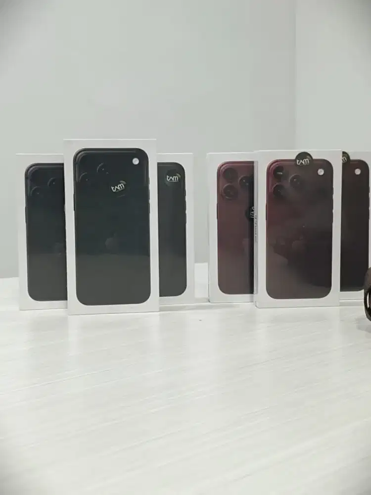 STOK SISA 2 UNIT IPHONE 18 PRO BURGUNDY