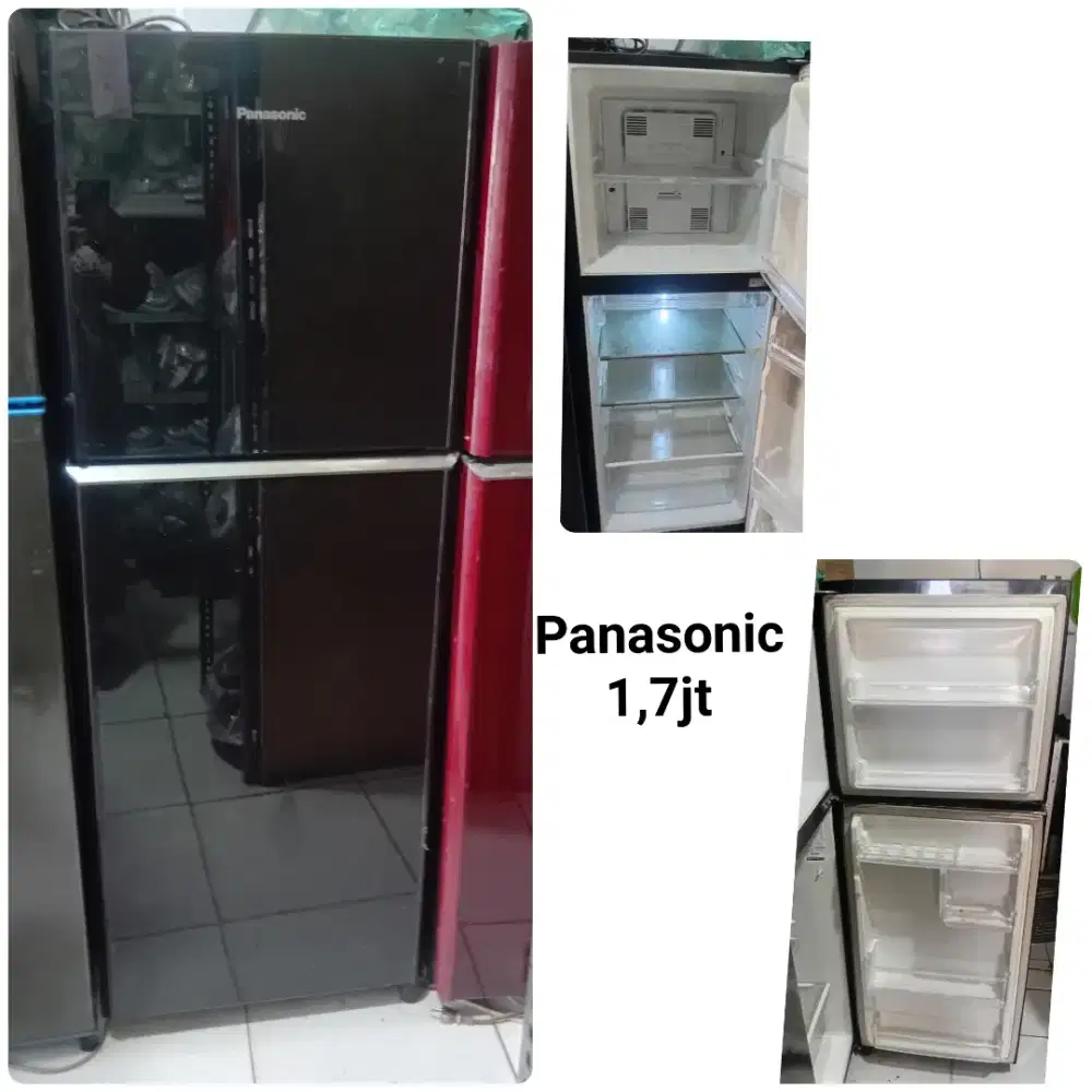 Kulkas PANASONIC bekas bergaransi