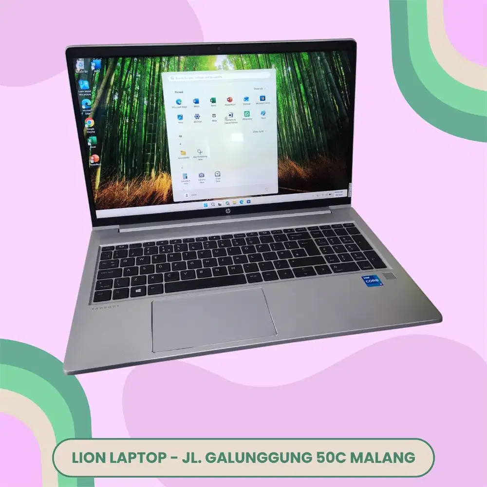 i5 Gen 11 Layar 15inch 8/256 HP Probook 450 G8