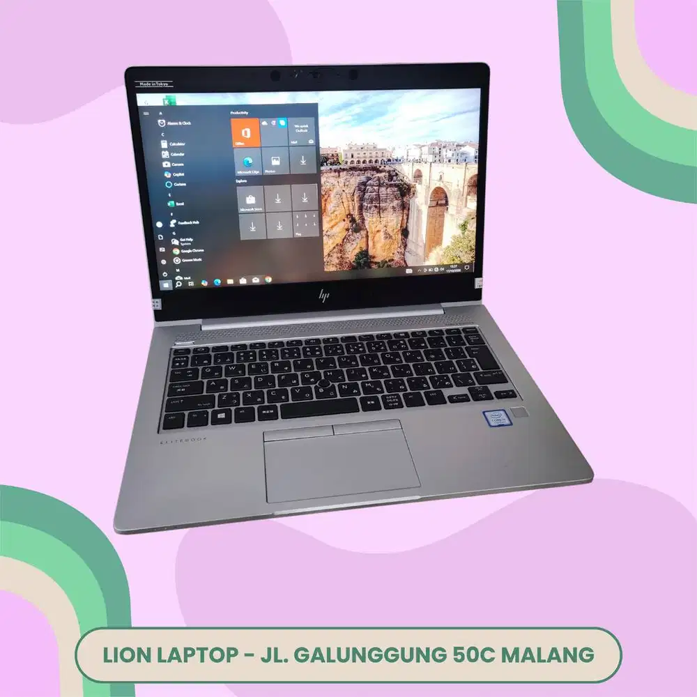 Body Alumunium Core i5 8/256 HP Elitebook 830 G5