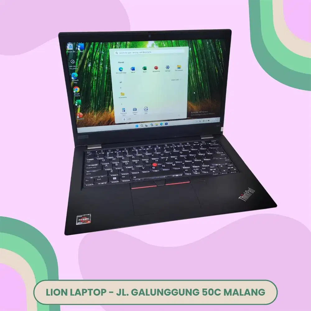 RAM 16GB Ryzen 7 5850U (8 CORE) Lenovo Thinkpad L13