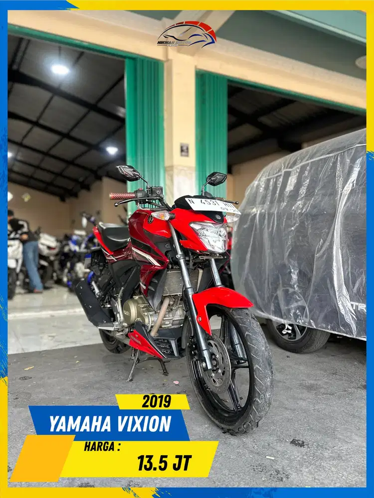 YAMAHA VIXION 2019 MONGGO GAS POLL MASZEHH HIKMAH MOTOR KEPUH