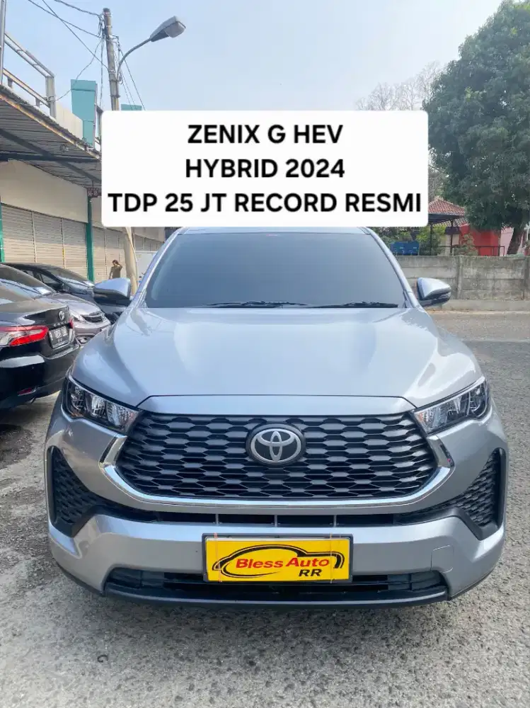 Toyota Zenix G 2024 Hybrid dpjt HV 2025 hitam 2023 record resmi toyota
