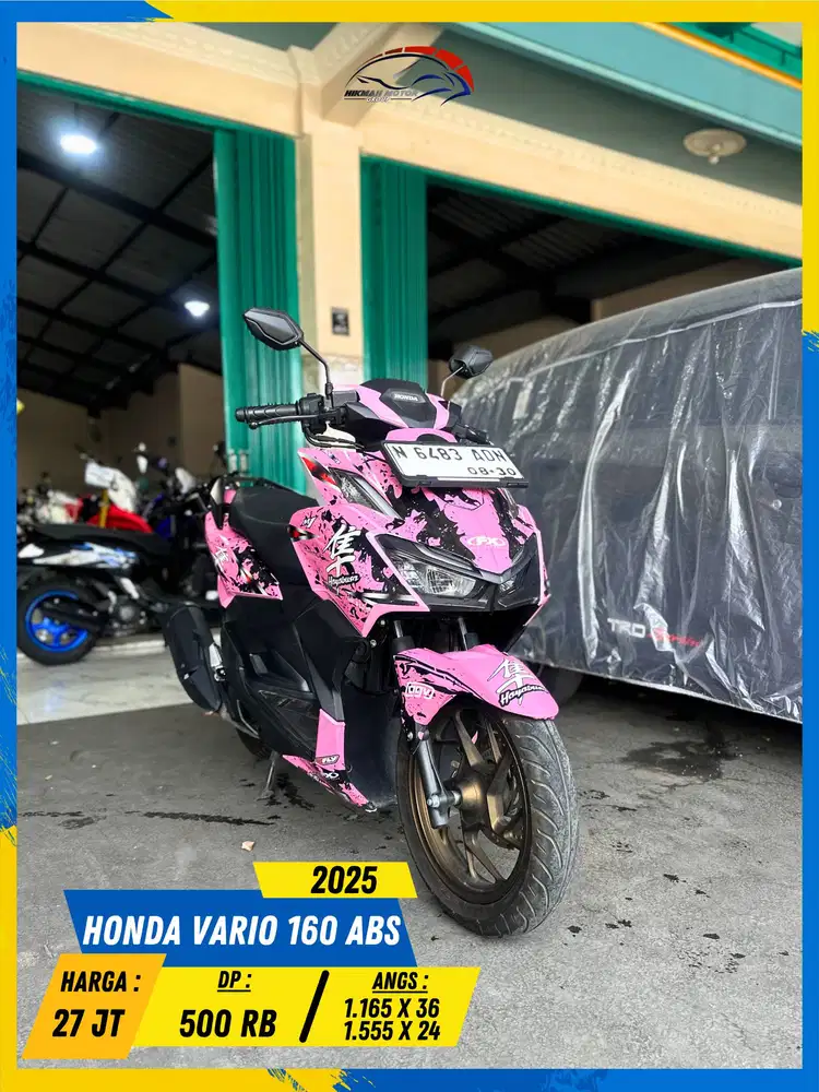 HONDA VARIO 160 ABS 2025 MANTAP GASS MAZZEHH HIKMAH MOTOR KEPUH