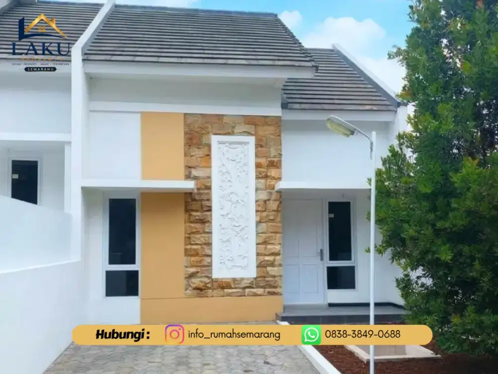 Rumah Baru Gedanganak Ungaran Siap Huni Dekat  RSUD Ungaran