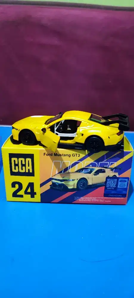Diecast CCA OFFICIAL Ford Mustang GT3 SKALA 1:32
