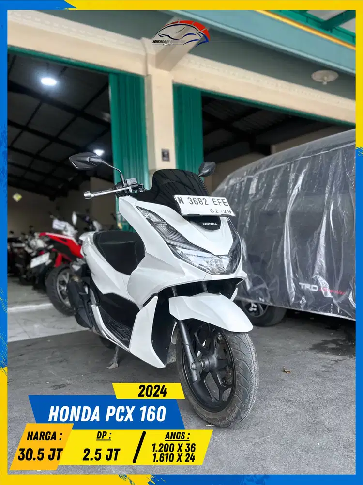 HONDA PCX 160 2024 MANTAP POLL MASZEHH HIKMAH MOTOR KEPUH