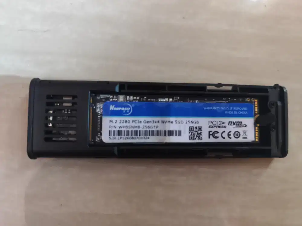 SSD NVME WODPOSIT 256 GB PLUS SSD ENCLOSURE LEXAR