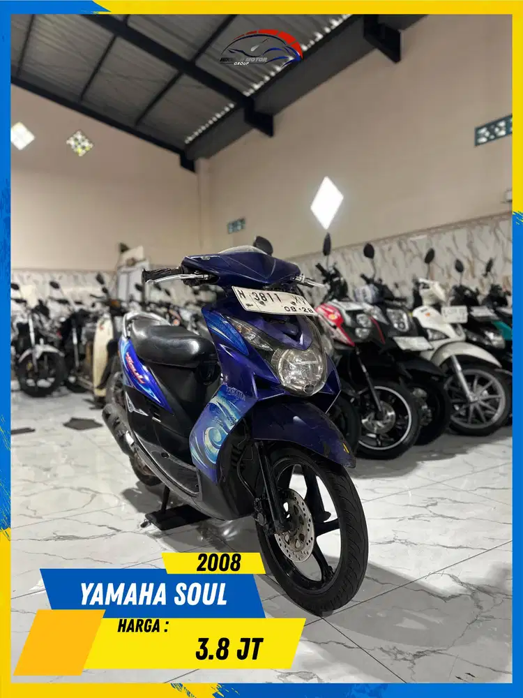 YAMAHA SOUL 2008 BPKB ONLY MASZEHH HIKMAH MOTOR KEPUH