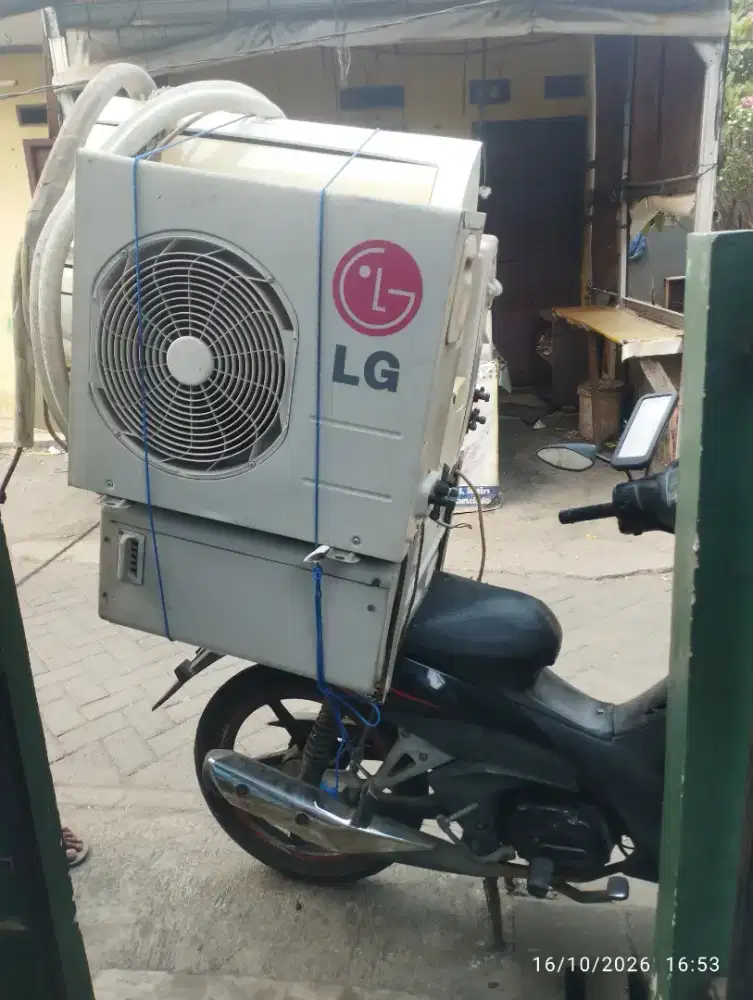 Terima ac bekas rusak mati