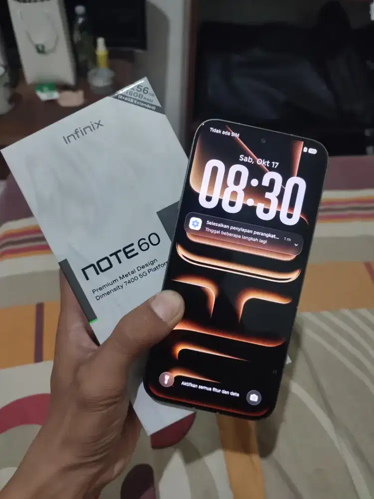 Infinix note 60 5g+ ram 8/256 fullset