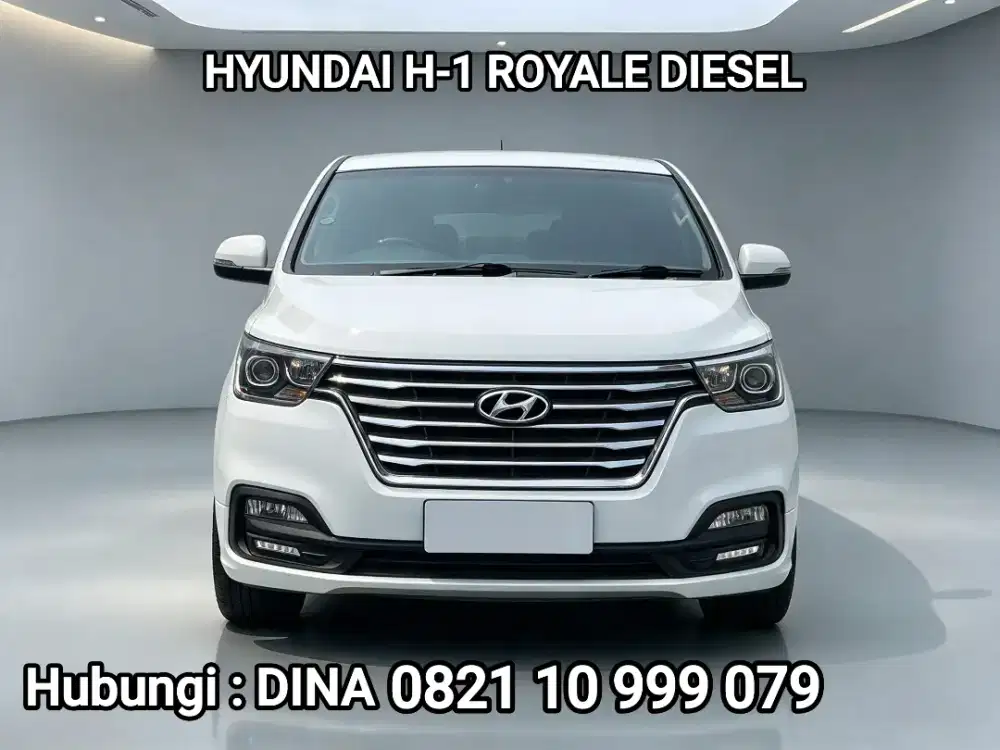 Hyundai H-1 Royale Diesel 2019 AT 2.5, Pajak Panjang, Low KM