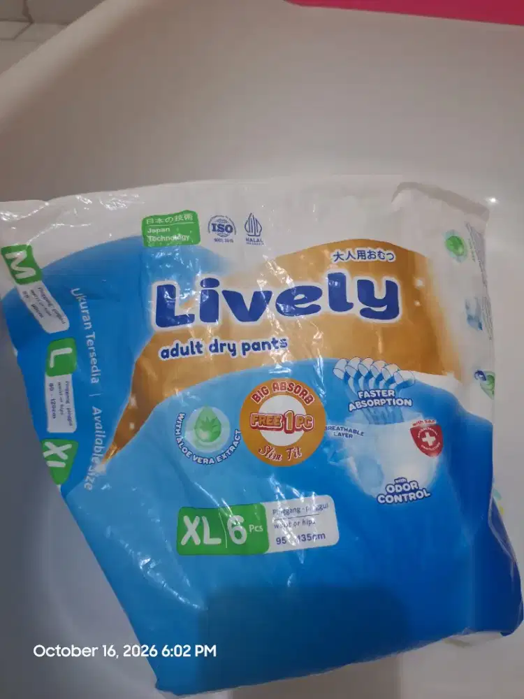 Lively Popok Dewasa