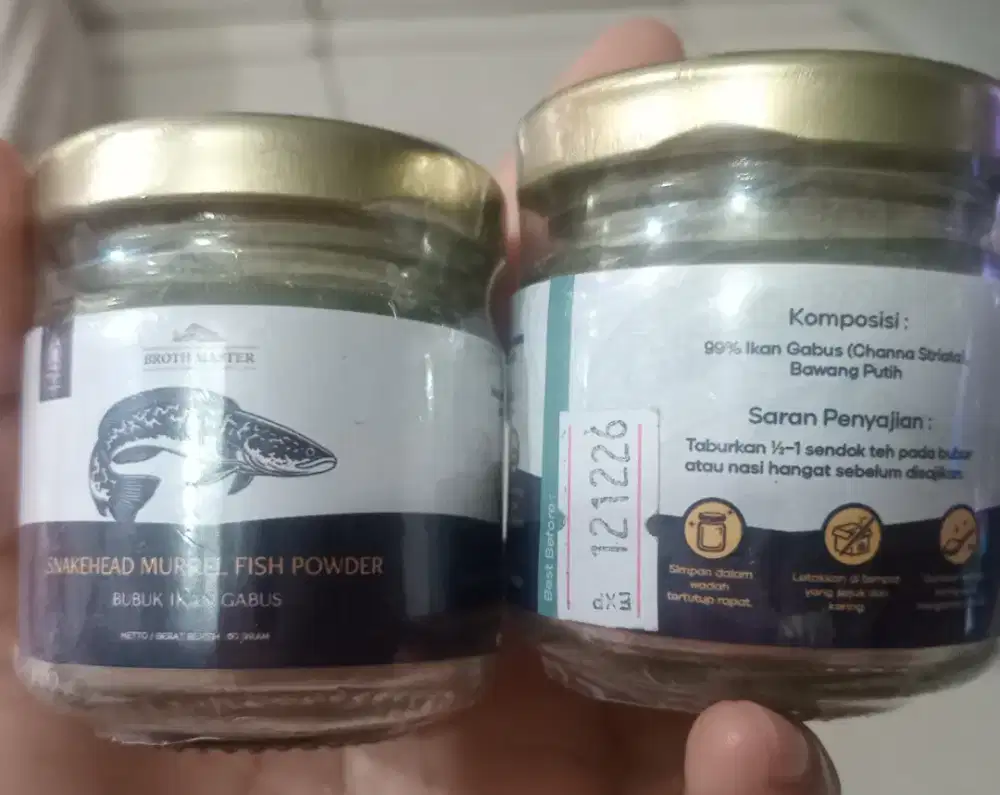 Broth master bubuk ikan gabus