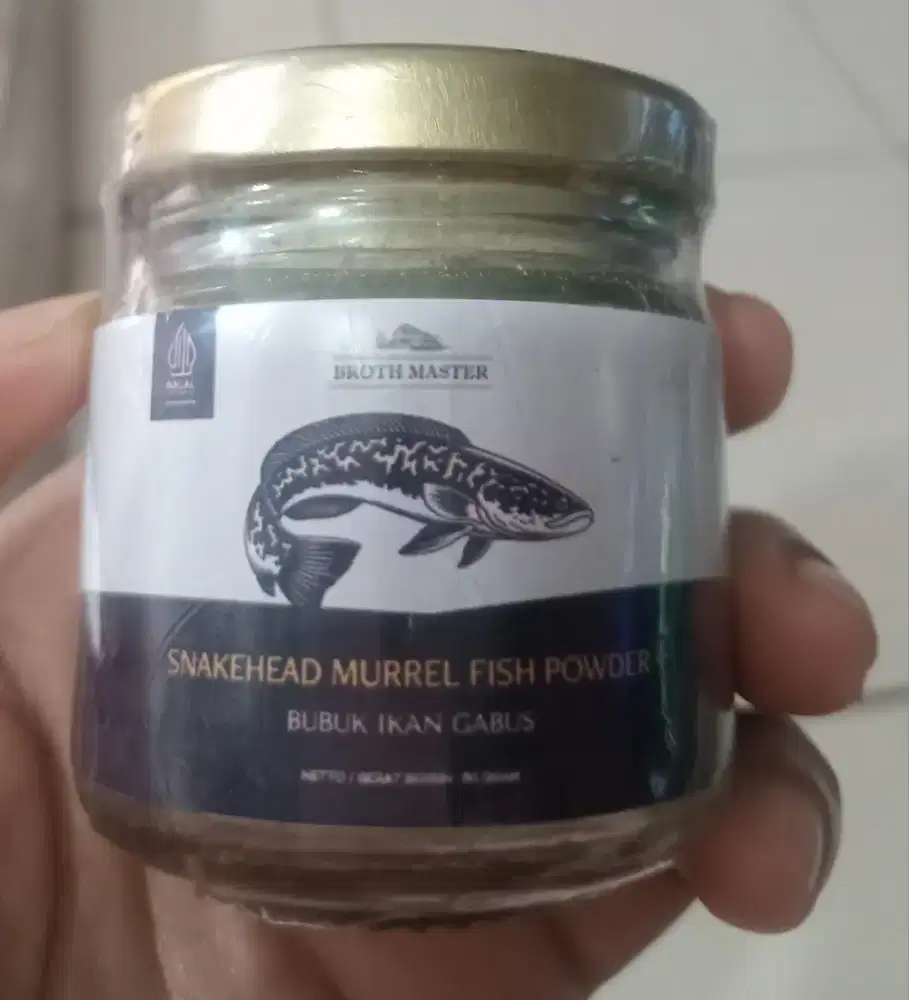 Broth master bubuk ikan gabus