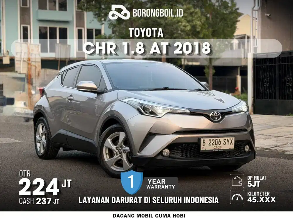 DP TERMURAH 5 JUTA || LOW KM! CHR 1.8 AT 2018 Metal Stream Metallic